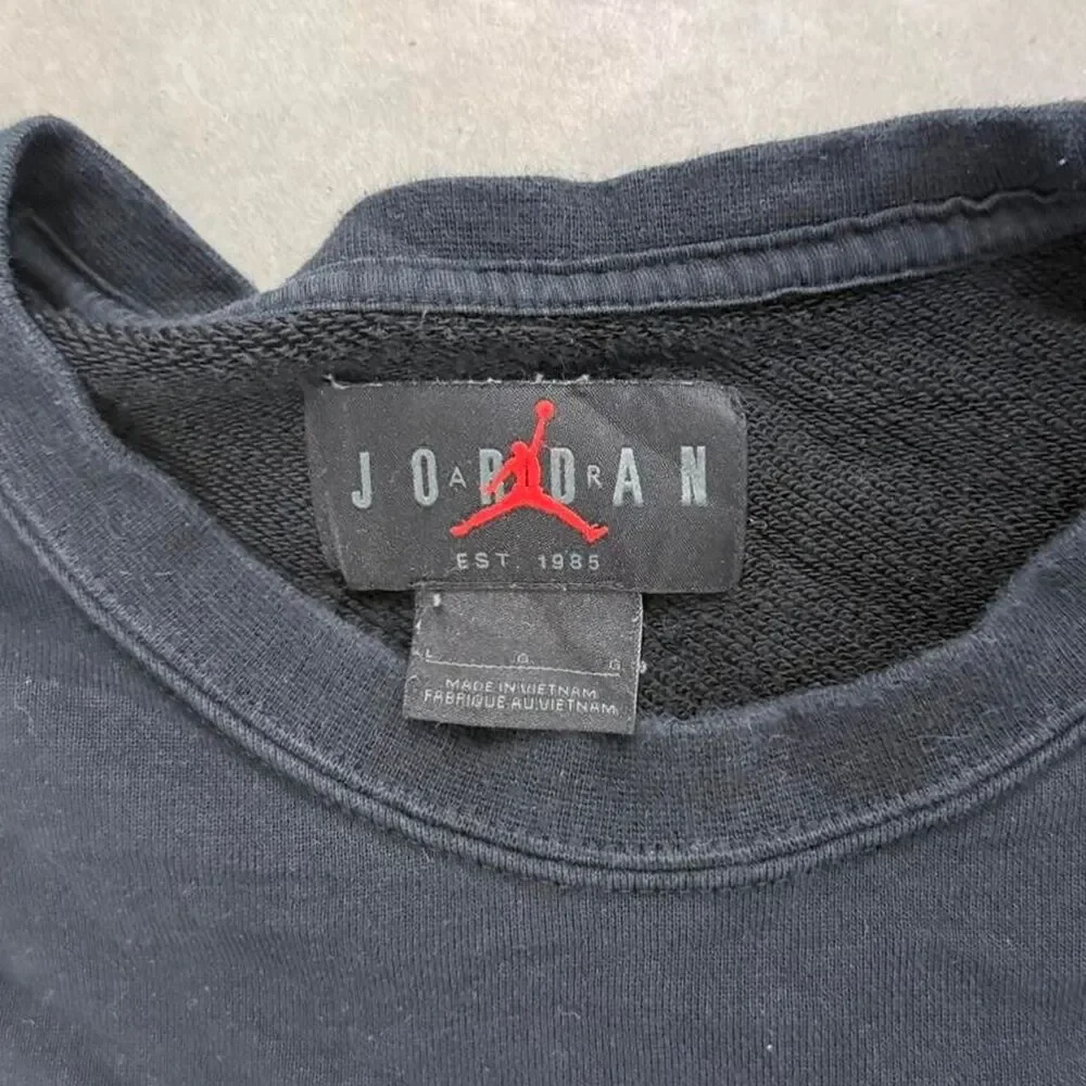 Jordan Men's Black Sweatshirt